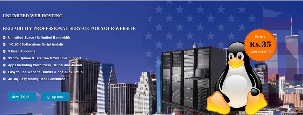 Hostripples – Unlimited cheap web hosting india only at Rs.35/-