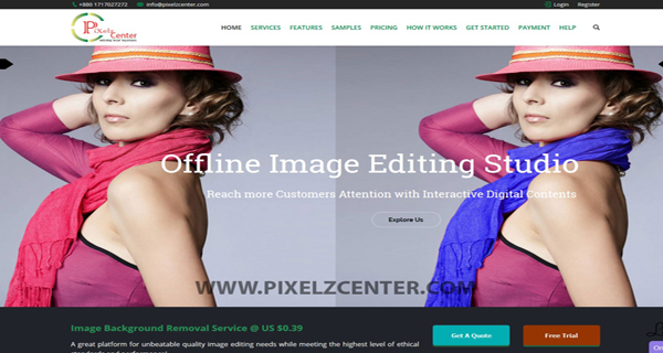 PiXelz Center – Professional Clipping Path & other Photo Editing Services